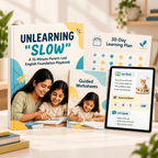 UNLEARNING “SLOW” – Parent-Led English Foundation Kit